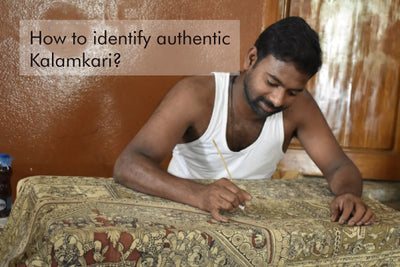 Guide to identify authentic Kalamkari
