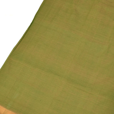 Mehandi Green Mangalagiri Cotton Saree