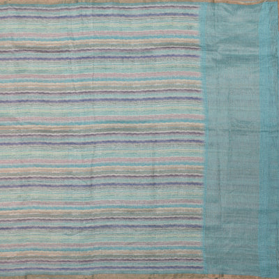 Rexona Linen Saree with Stripes Design