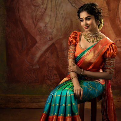 The Elegant Beauty Of Bridal Sarees