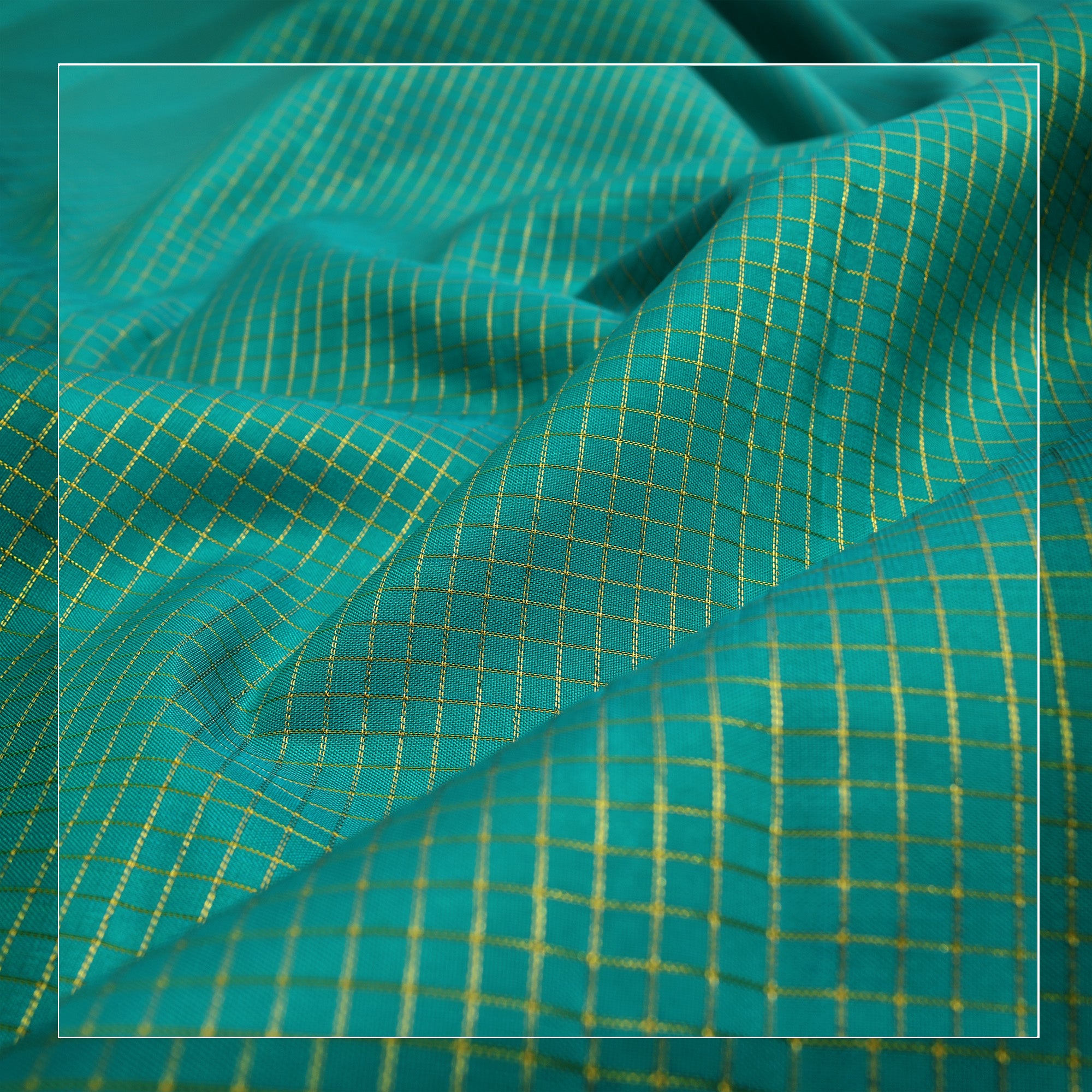 Peacock Green Fabrics Collection