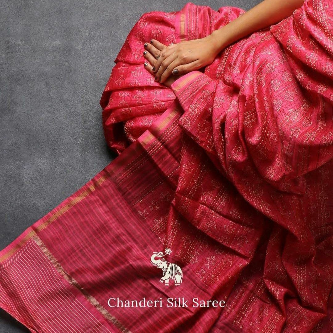 Chanderi Silk Sarees