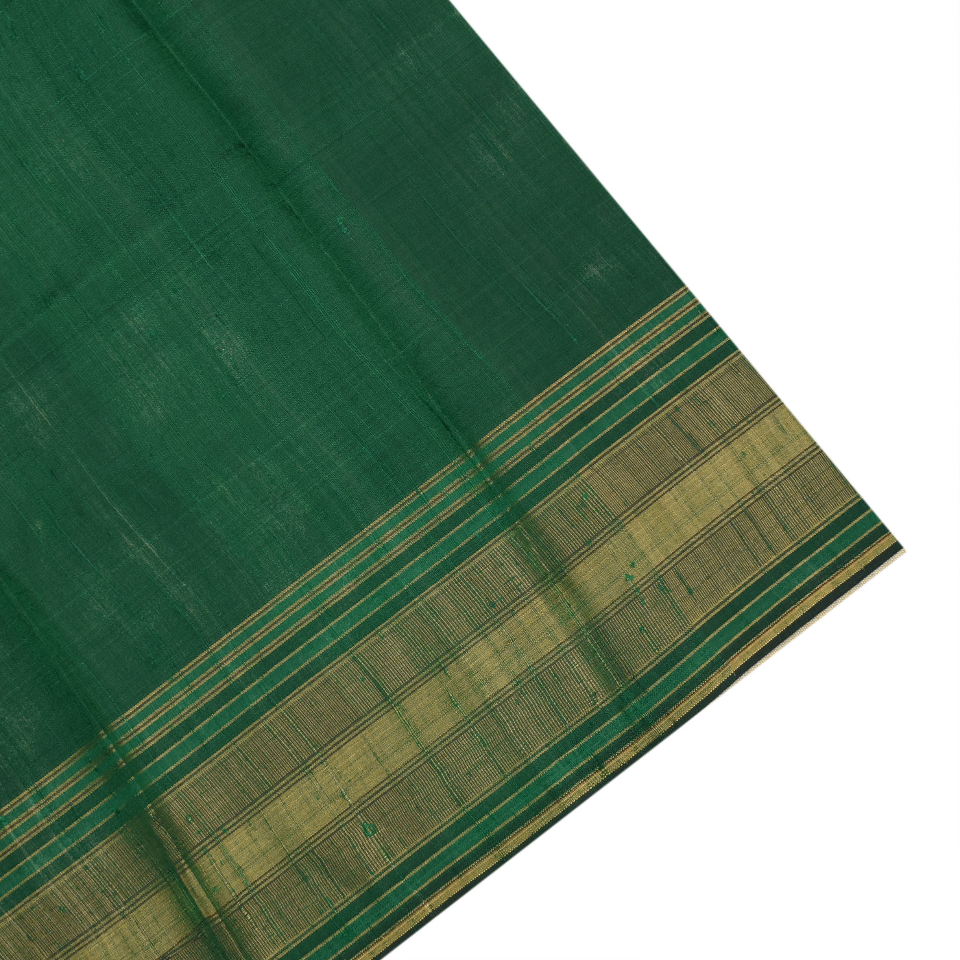 Navy Blue Raw Silk Saree with Dots Zari Butta Design