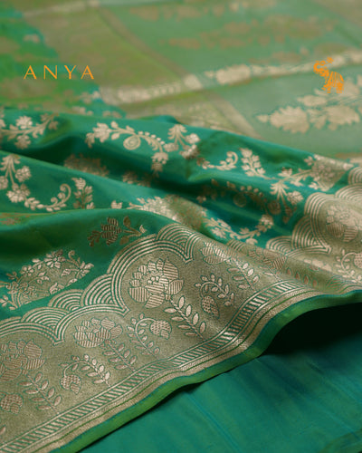 Rexona Banarasi Silk Saree with Creeper Design