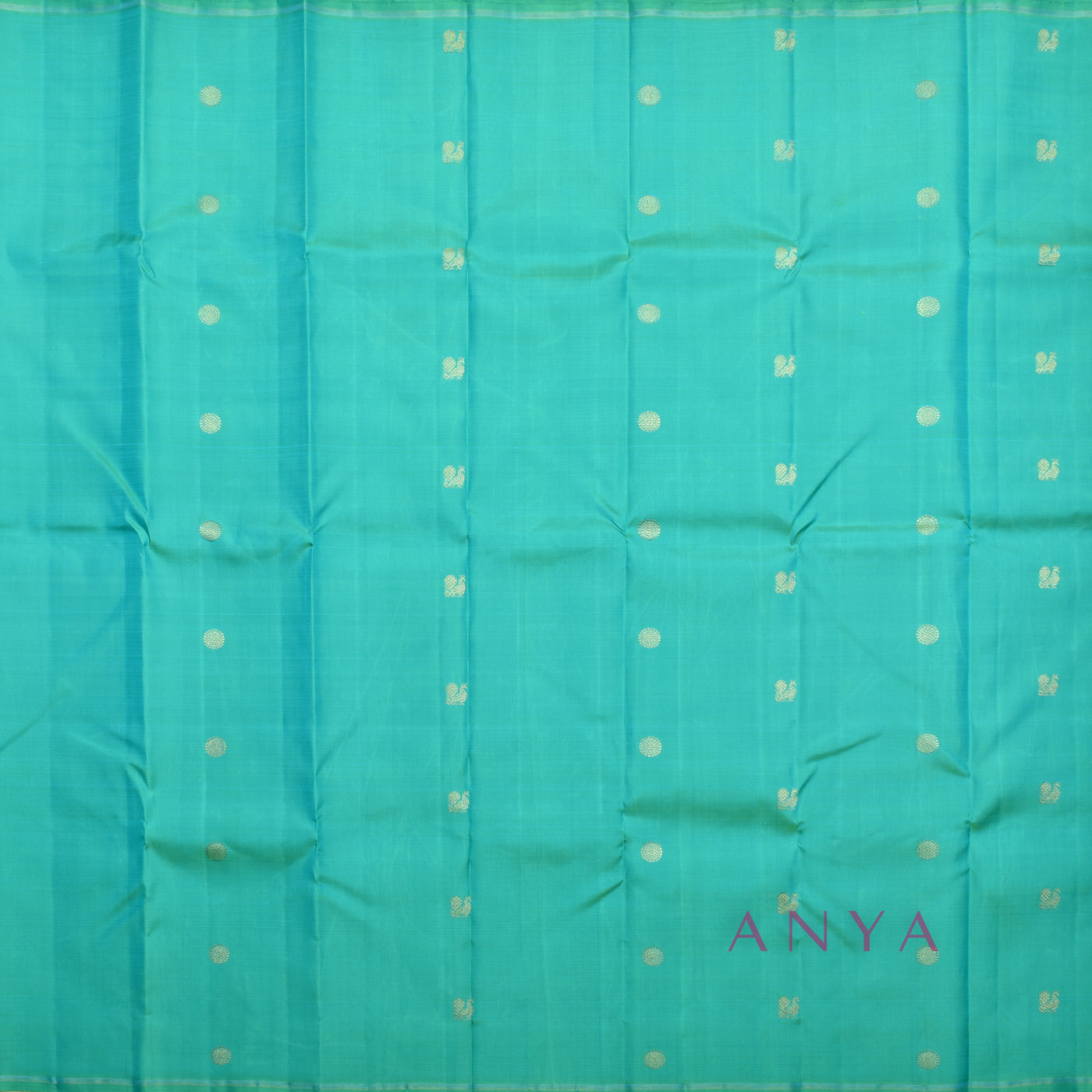 Rexona Kanchipuram Silk Saree with Mayil Chakaram Design