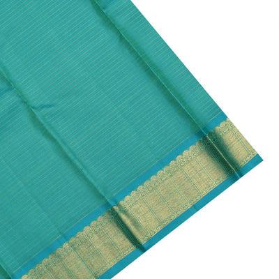 Off White Kanchi Classic Saree with Small Zari Kattam Design