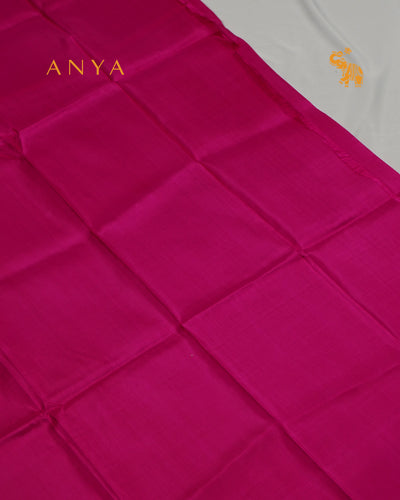 Pink Shibori Kanchi Silk Saree with Small Thread Butta Design