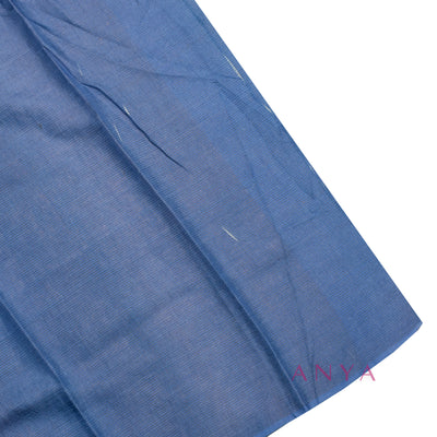 Violet Tussar Silk Saree with Small Zari Checks Design