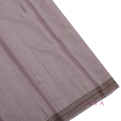 Lavender Sico Saree with Thread Lines Design