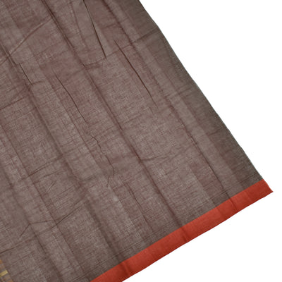 V Pakku Kanchi Cotton Saree with Thread Lines Design