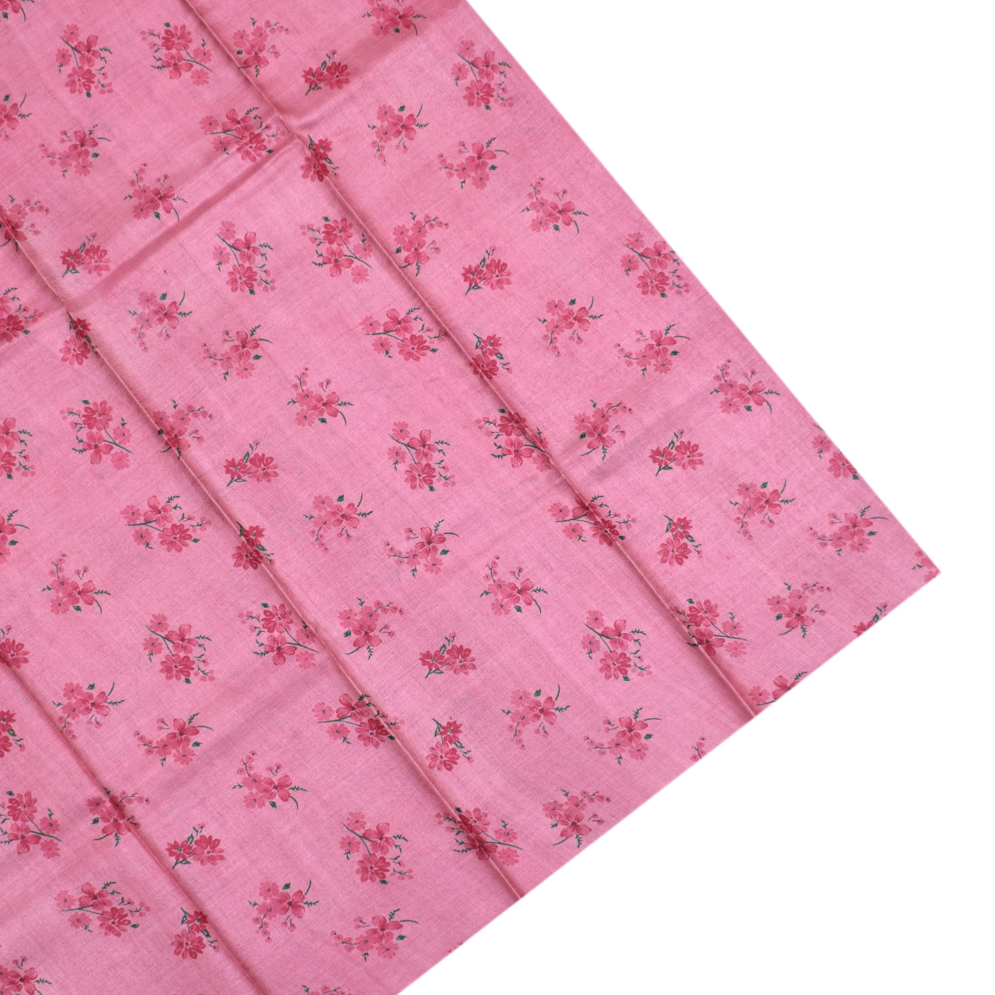 Onion Pink Tussar Silk Saree with Shibori Print Design