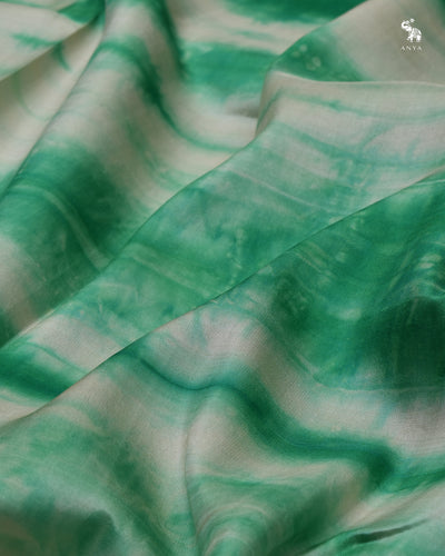Off White With Rexona Shibori Kanchi Silk Saree