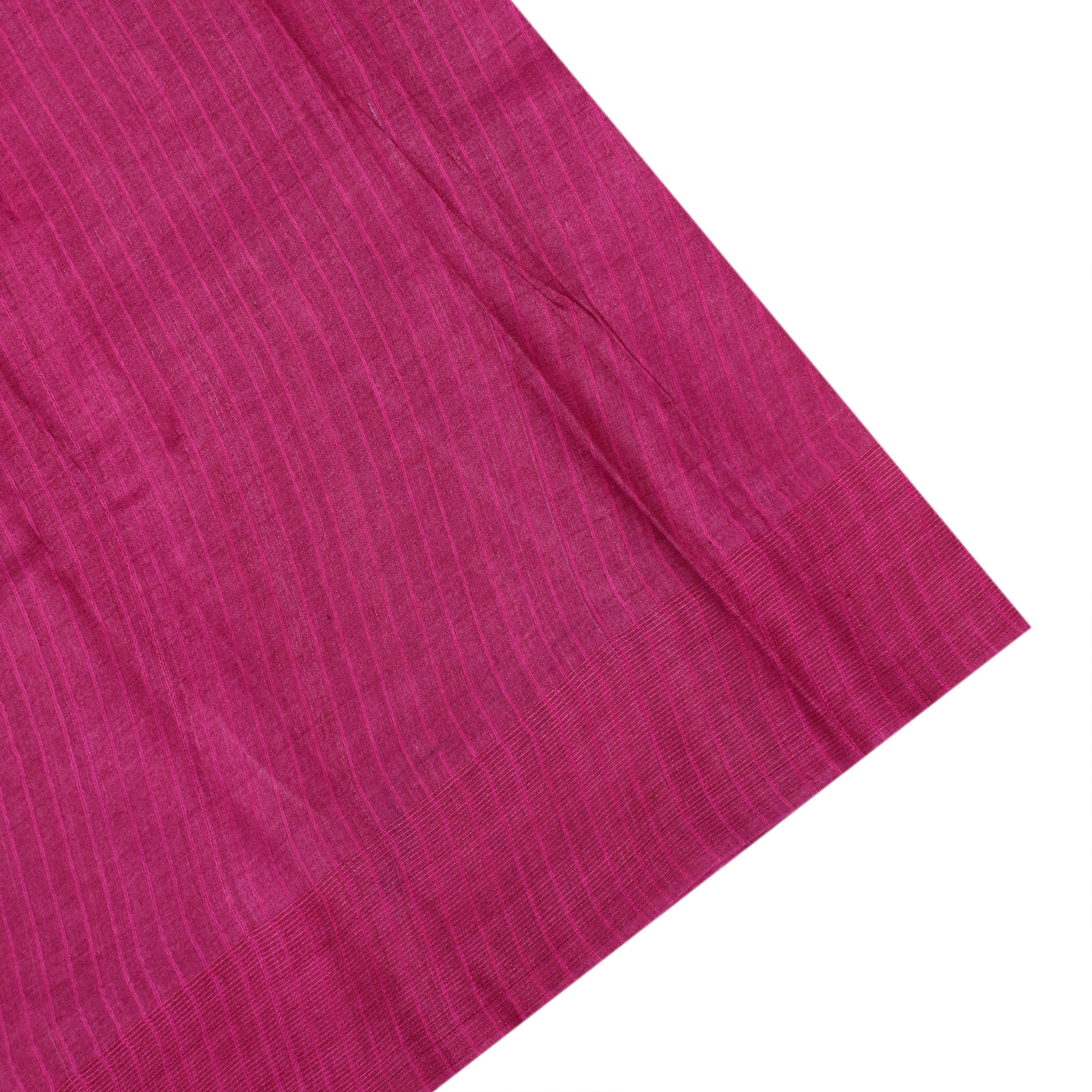 Black Tussar Silk Saree with Floral Print Design