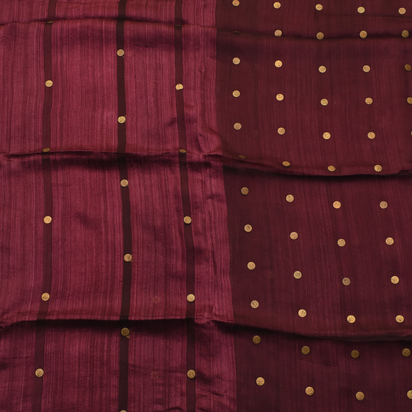 Wine Bailu Coin Saree