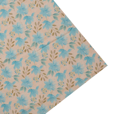 Baby Blue Zari Checks Tussar Silk Saree with Off White Hakoba Cotton Pallu and Blouse