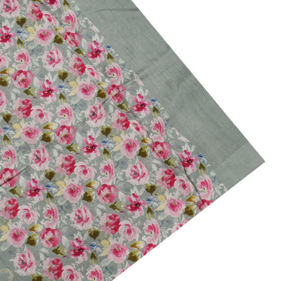Pastel Green Banarasi Silk Saree with Zari Butta Design