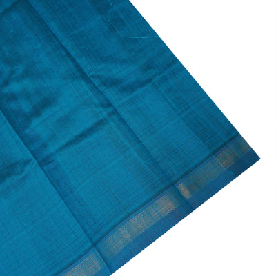 Black Raw Silk Saree with Zari Stripes Design