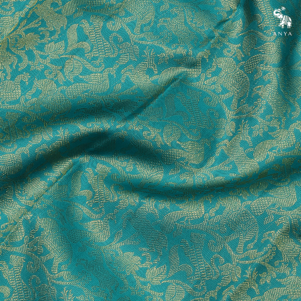 Rexona Kanchi Silk Fabric with Vanasingaram Design