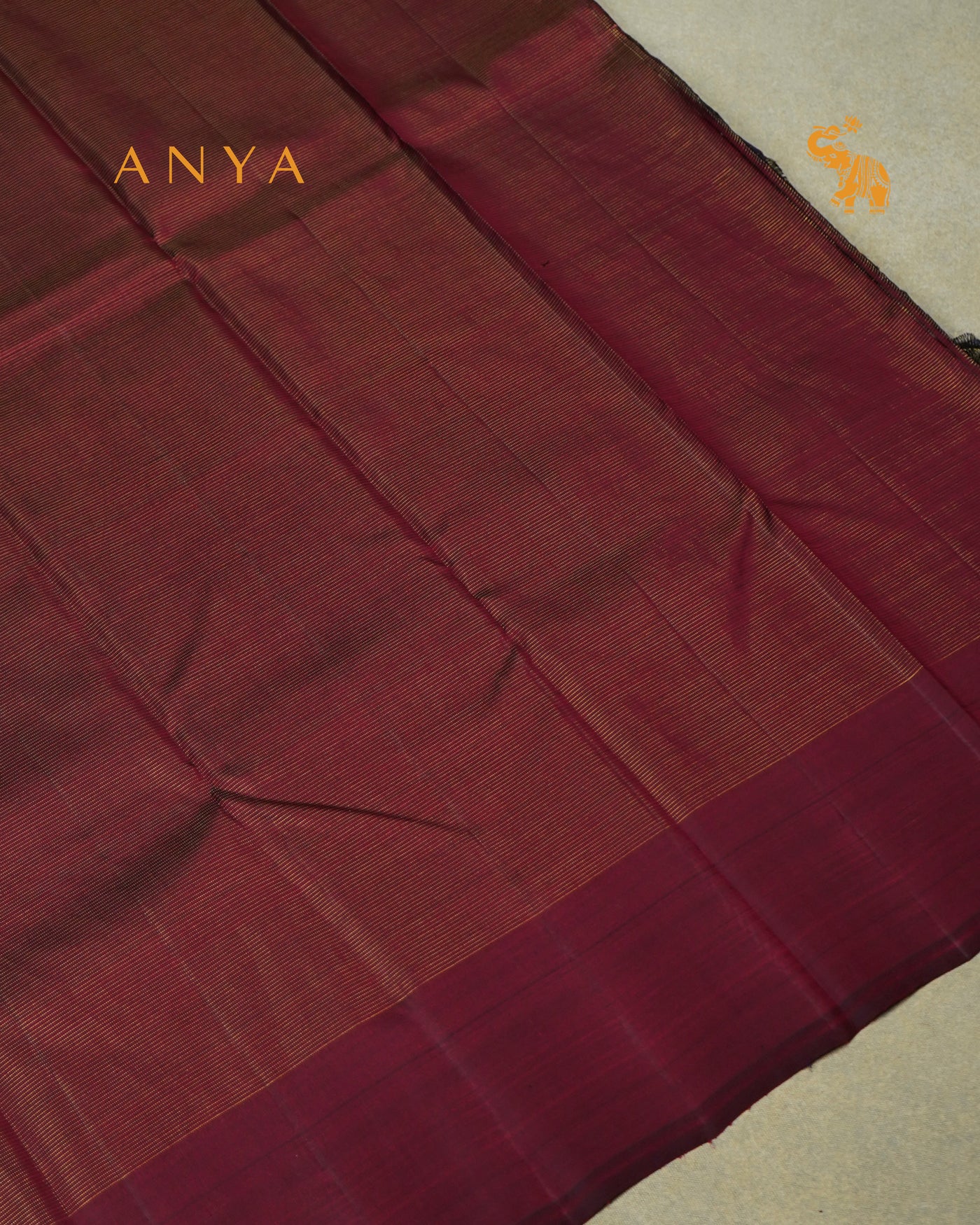 Ms Blue Kanchi Silk Saree with Small Zari Kattam Design