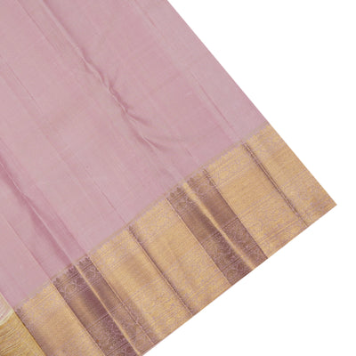 Magenta Kanchi Silk Saree with Creeper Zari Design