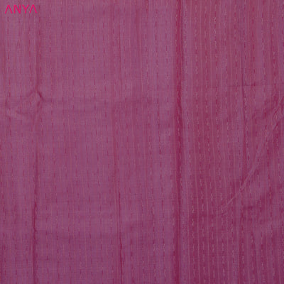 Rani Arakku Tussar Silk Fabric with Thread Lines Design