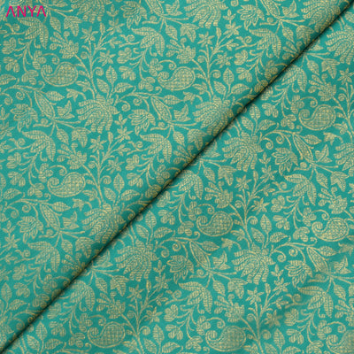 Rexona Kanchi Silk Fabric with Zari Creeper Design