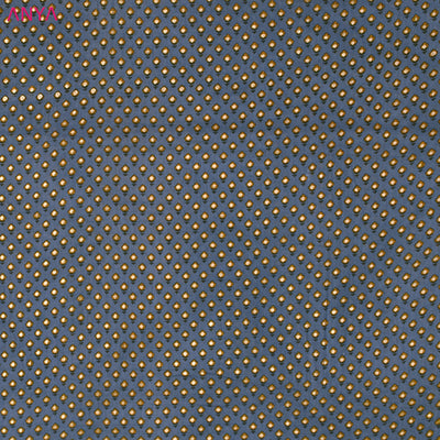 Grey Maheshwari Silk Fabric with Floral Design