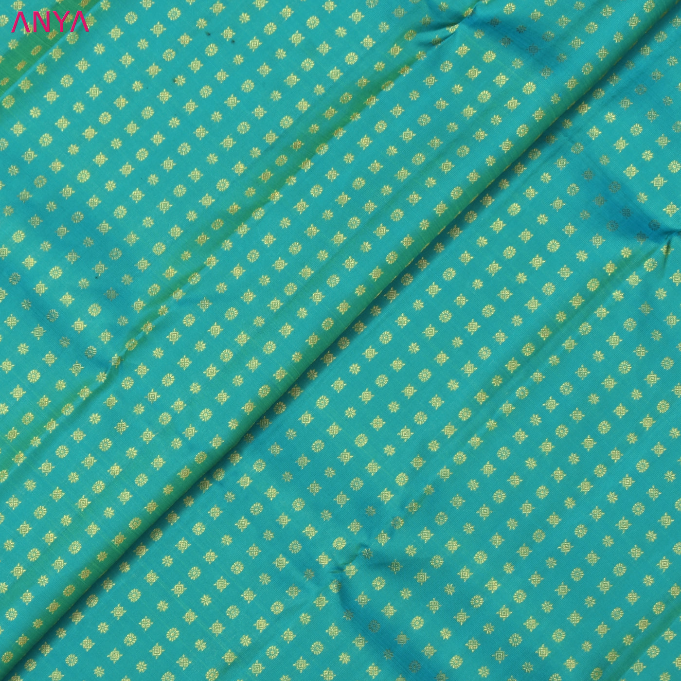 Rexona Kanchi Silk Fabric with Star Butta Design