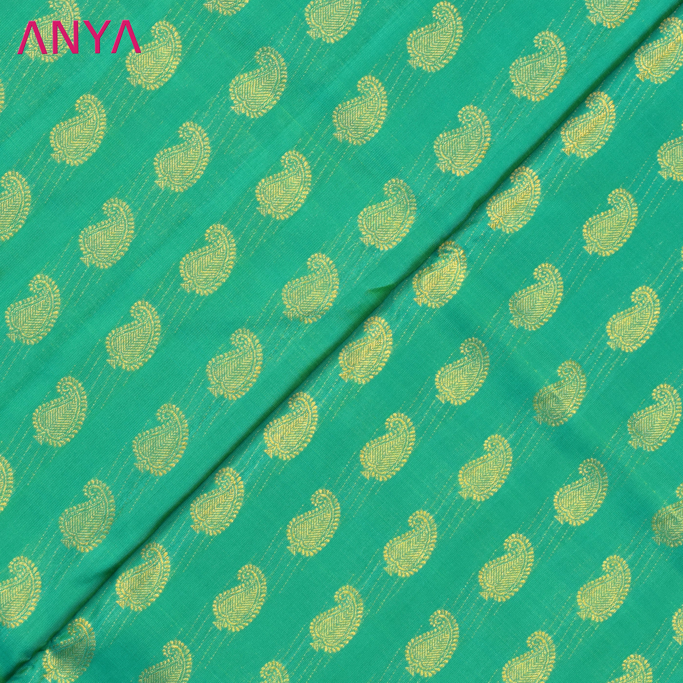 Rexona Kanchi Silk Fabric with Mango Butta Design