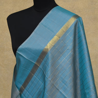 Tussar Anandha Kanchi Silk Dupatta with Zari Kattam Design