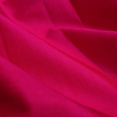 Milagai Red Kanchi Silk Fabric