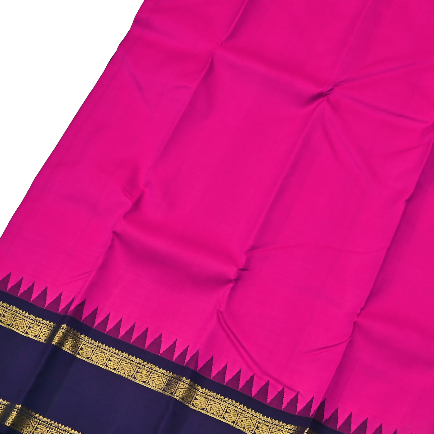 Pink Kanchipuram Silk Saree