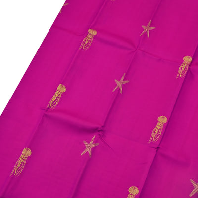 Arakku Pink Kanchipuram Silk Saree