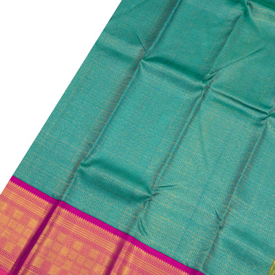 Rexona Kanchipuram Silk Saree with Dots and Diamond Design