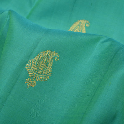 Anandha Dhratchai Kanchi Silk Fabric with Mango Butta Design