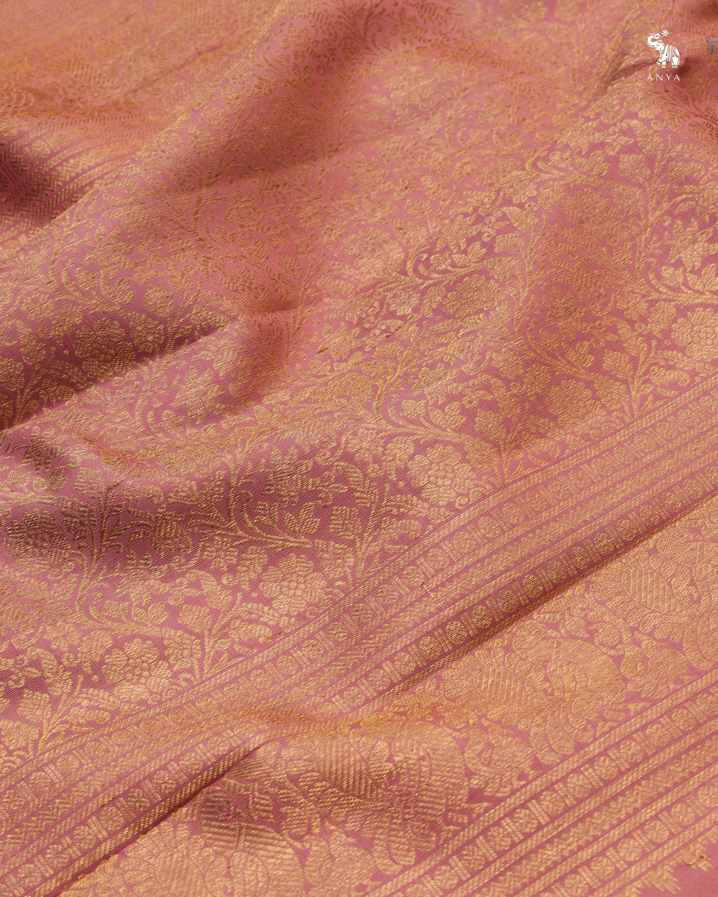 Off White Kanchi Classic Saree with Zari Butta Design