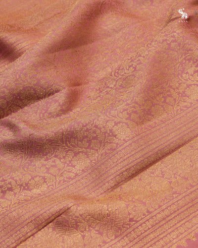 Off White Kanchi Classic Saree with Zari Butta Design