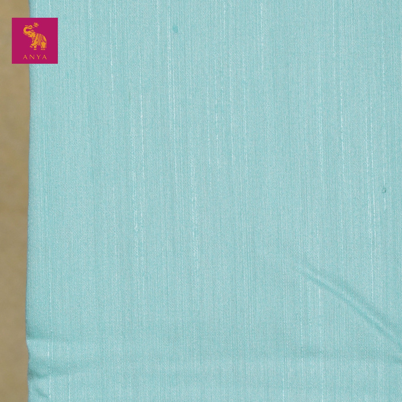 Baby Blue Tussar Silk Salwar with Zari Dots Design