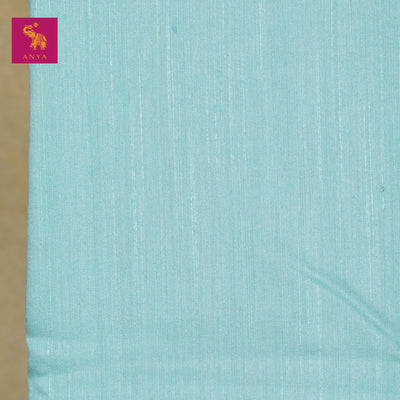 Baby Blue Tussar Silk Salwar with Zari Dots Design