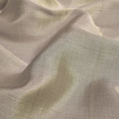 Silver Grey Tissue Silk Fabric