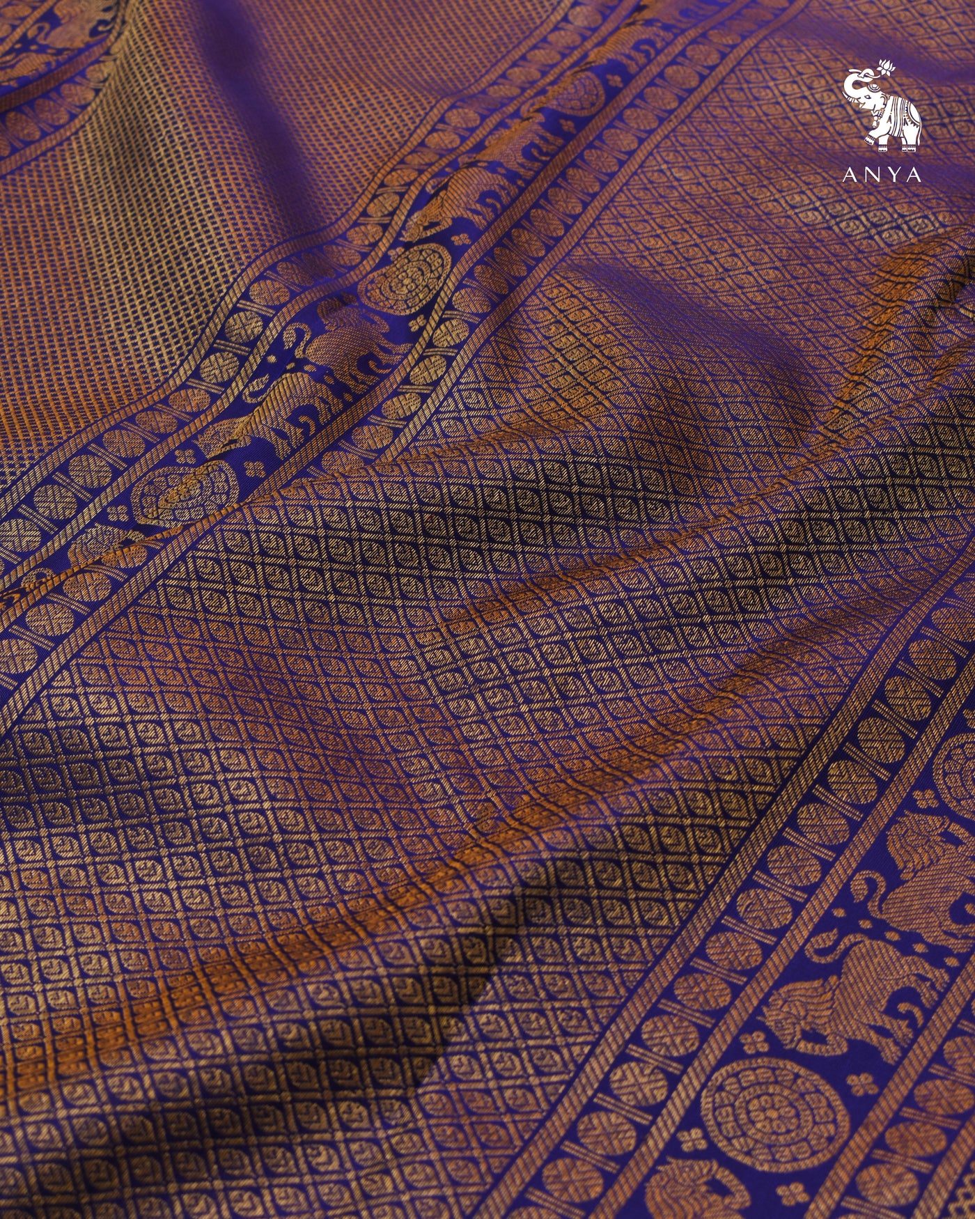Pastel Green Madhubani Kanchi Silk Saree