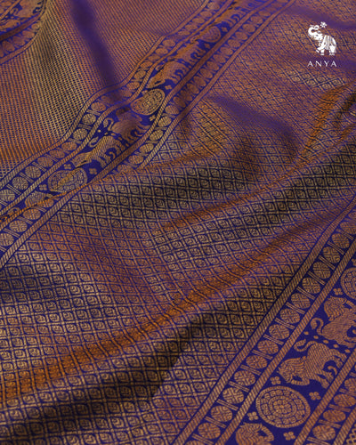 Pastel Green Madhubani Kanchi Silk Saree