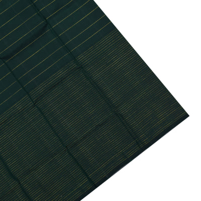 Off White Hand Painted Kanchi Silk Saree with Floral Painted and Zari Kattam Design