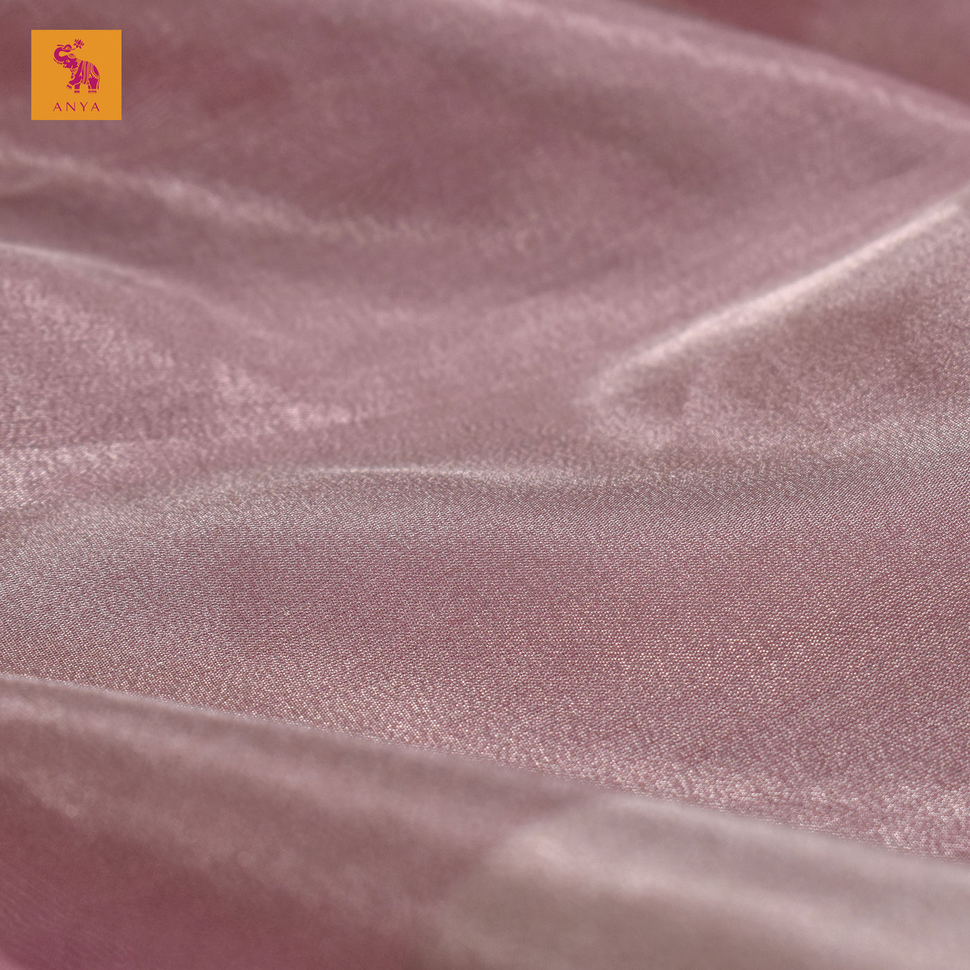 Onion Pink Banarasi Tissue Saree