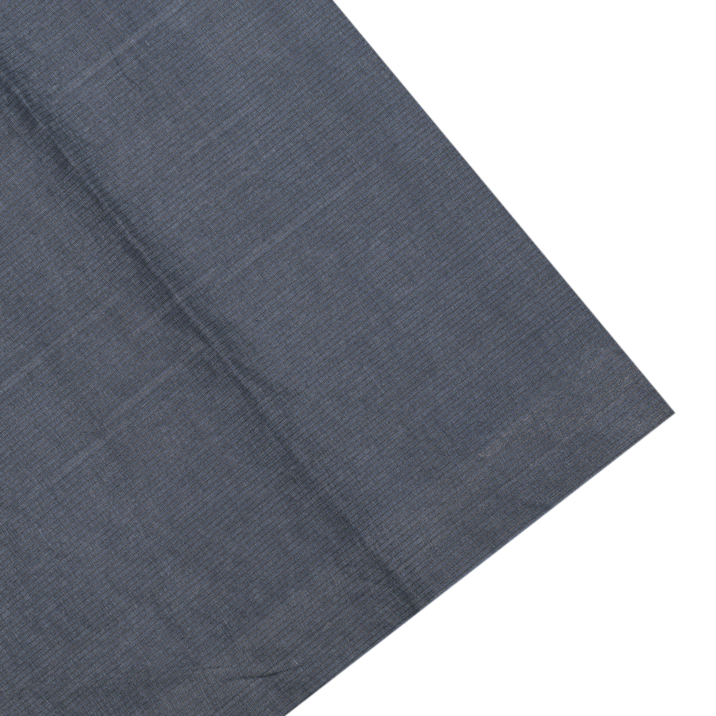 Grey Tussar Silk Saree with Checks and Floral Print Design