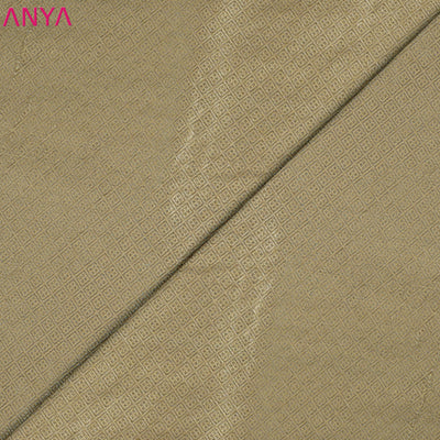 Off White Banarasi Silk Fabric