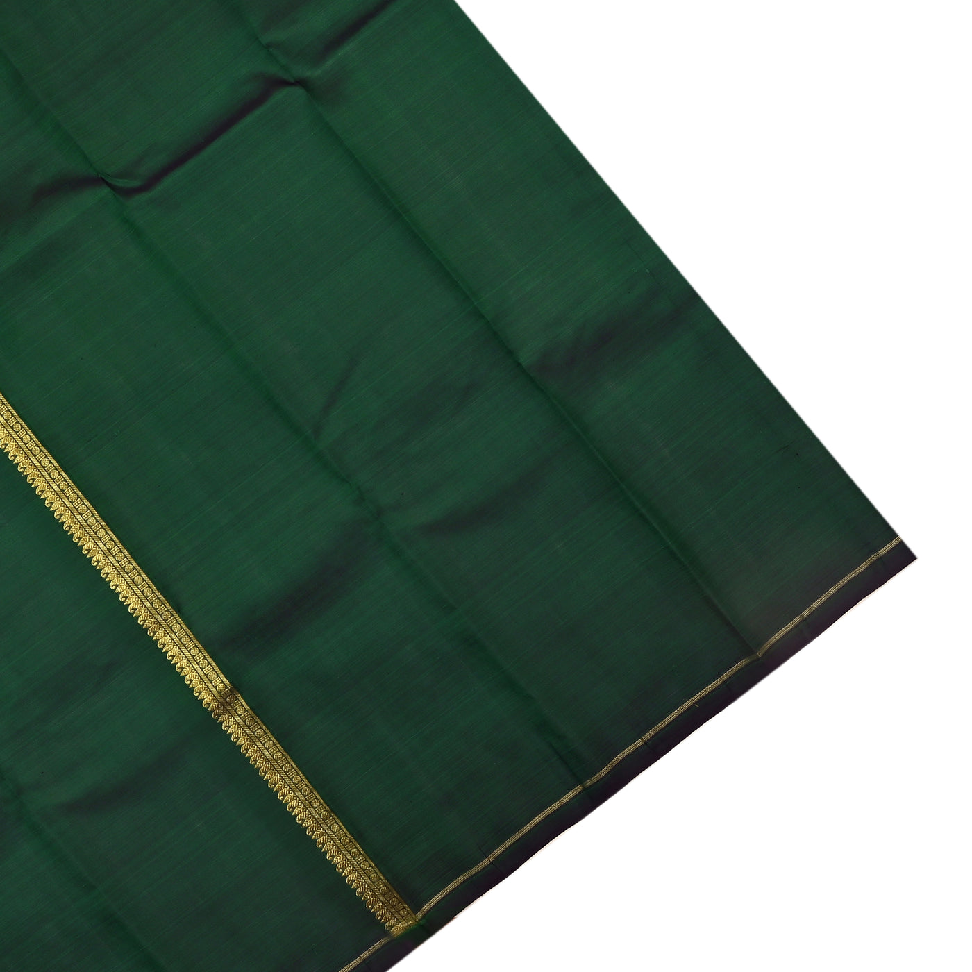 Off White Organza Kanchipuram Silk Saree with Zari Creeper Design