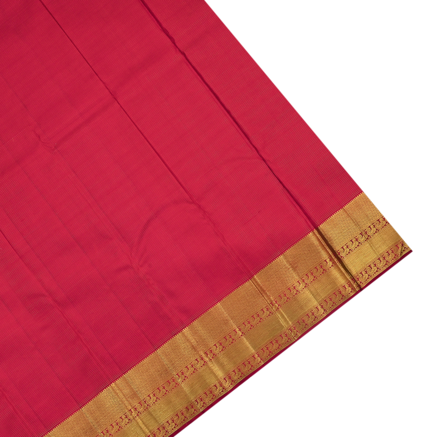 Arakku Thakkali Kanchipuram Silk Saree with Kamalam Design