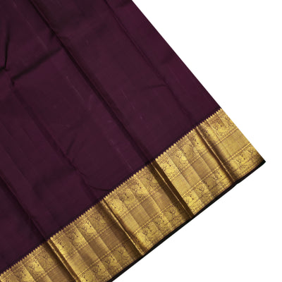 Pink Kanchipuram Silk Saree with Vanasingaram Design