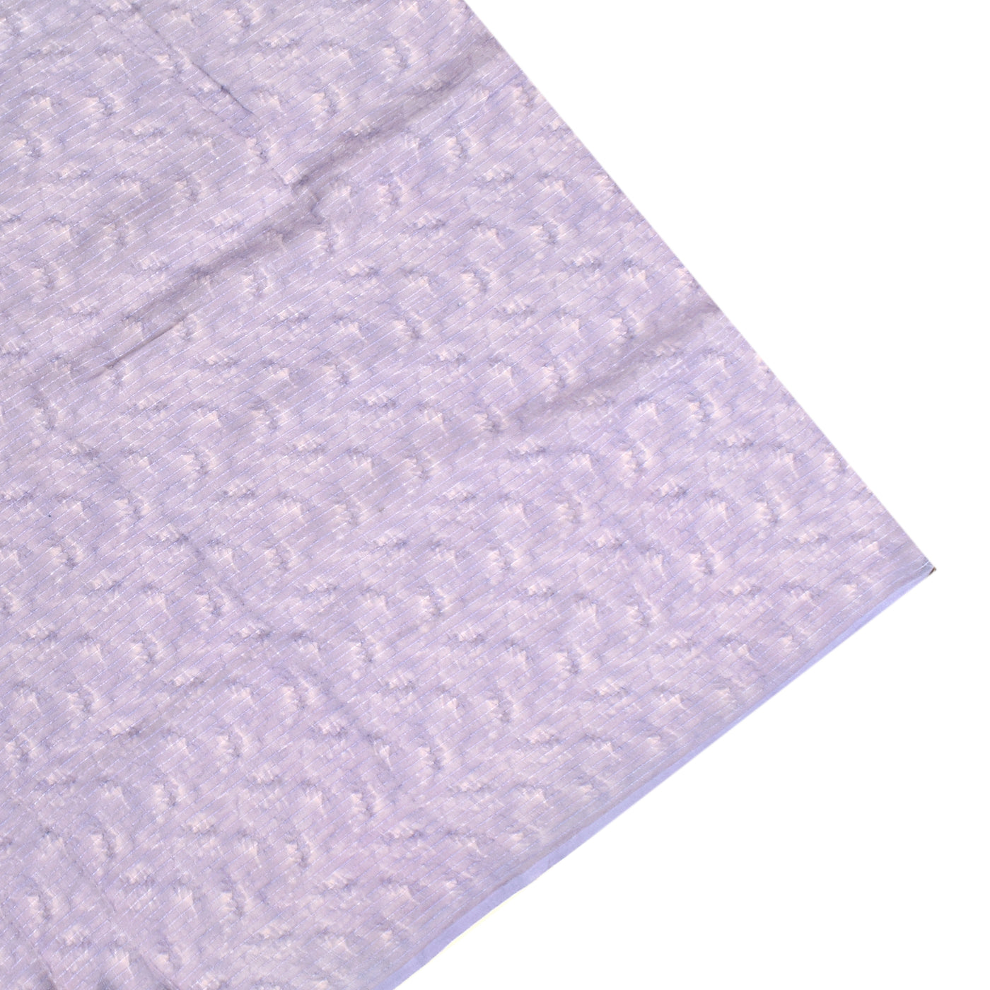Lavender Linen Saree with Printed Design